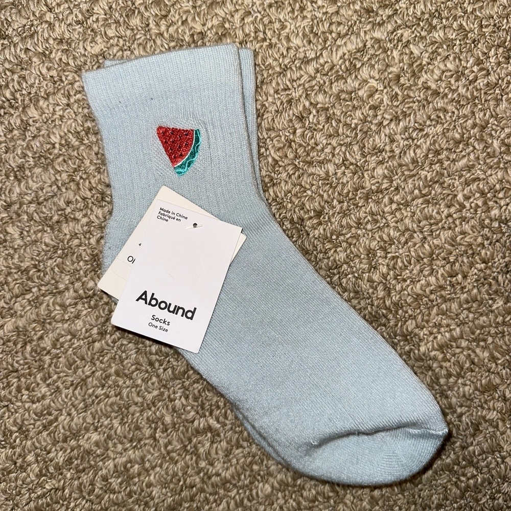 Watermelon Socks (NWT)